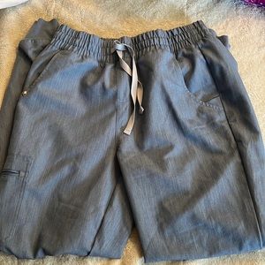 Figs high waisted joggers scrubs size small
